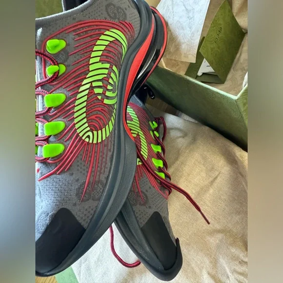 ✅Gucci Mens Sneakers -Size 8 - Picture 4 of 17